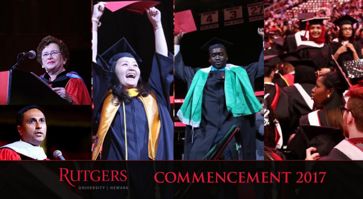 Chancellor Cantor addresses 2,300 RUN Graduates Rutgers University